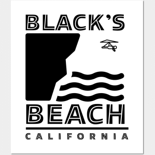 Black's Beach California II Posters and Art